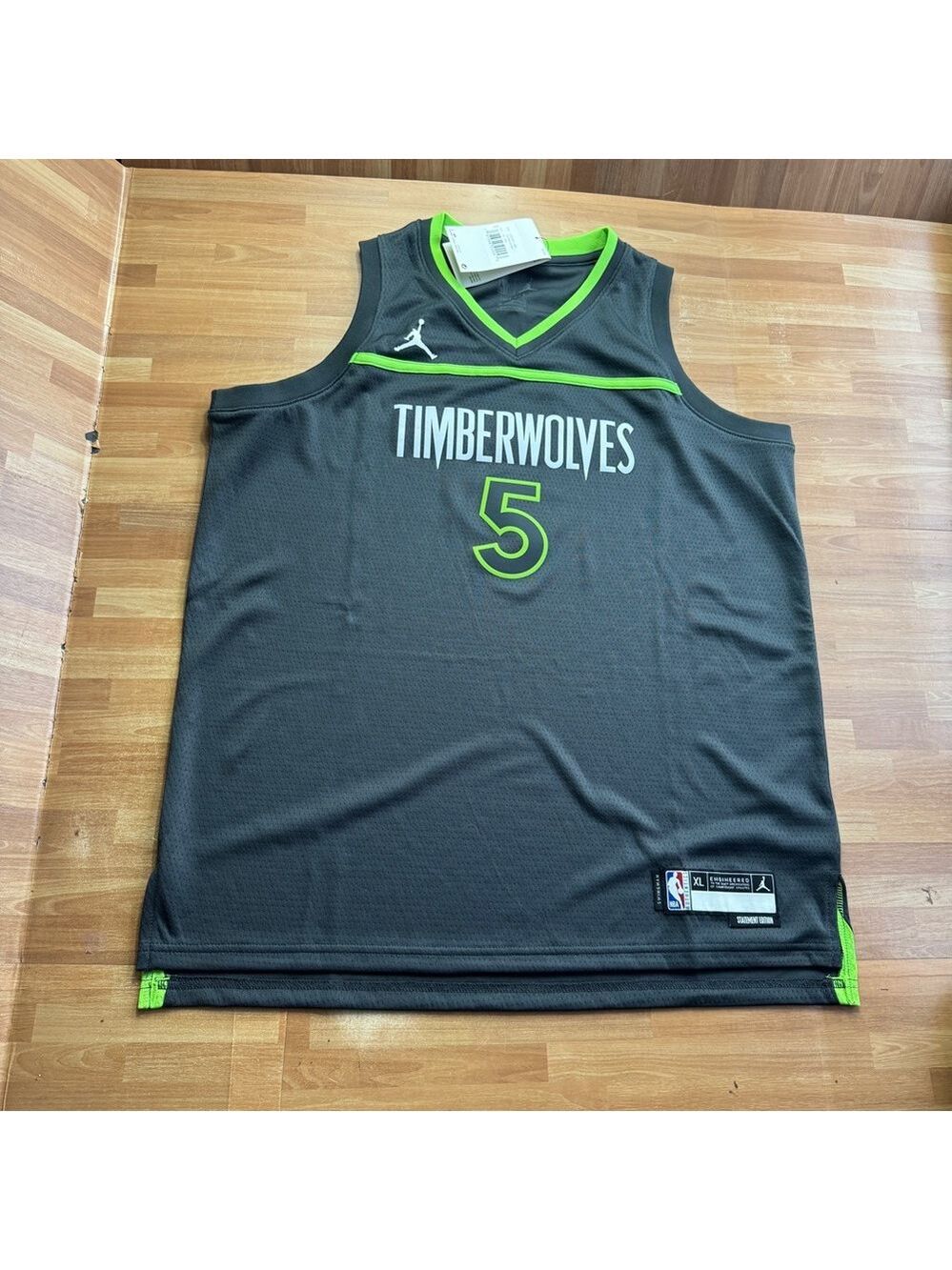 Jordan Brand Anthony Edwards Minnesota Timberwolves Dri-FIT, XL boys nwt